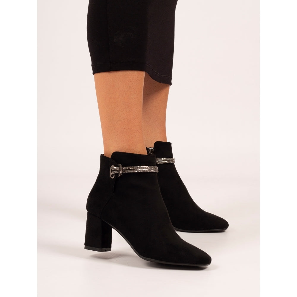 Pasha Black Ankle Boot