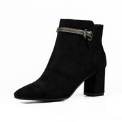 Pasha Black Ankle Boot