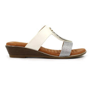 Portland White Sandal