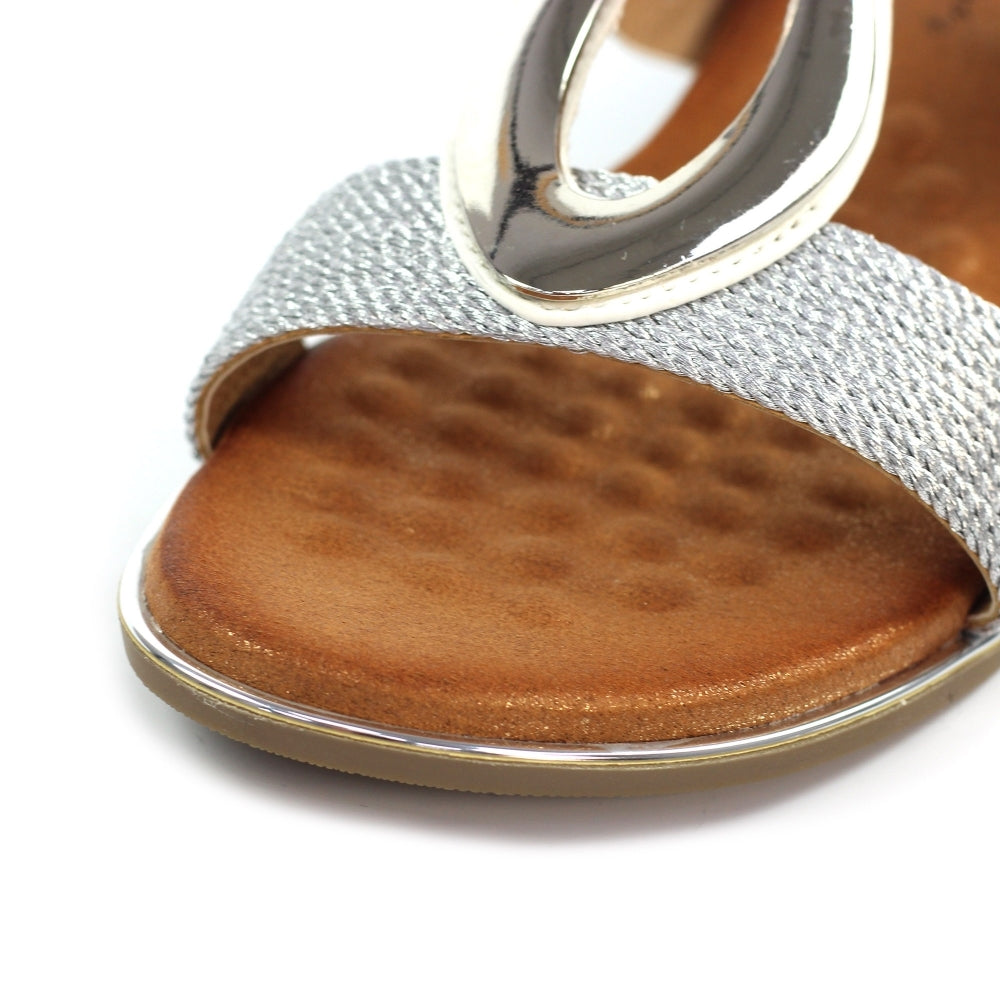 Portland White Sandal