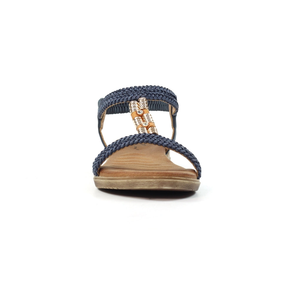 Portofino Blue Sandal