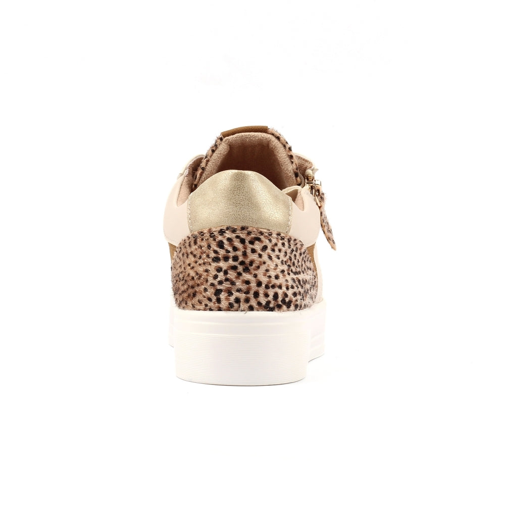 Presley Cream Trainer
