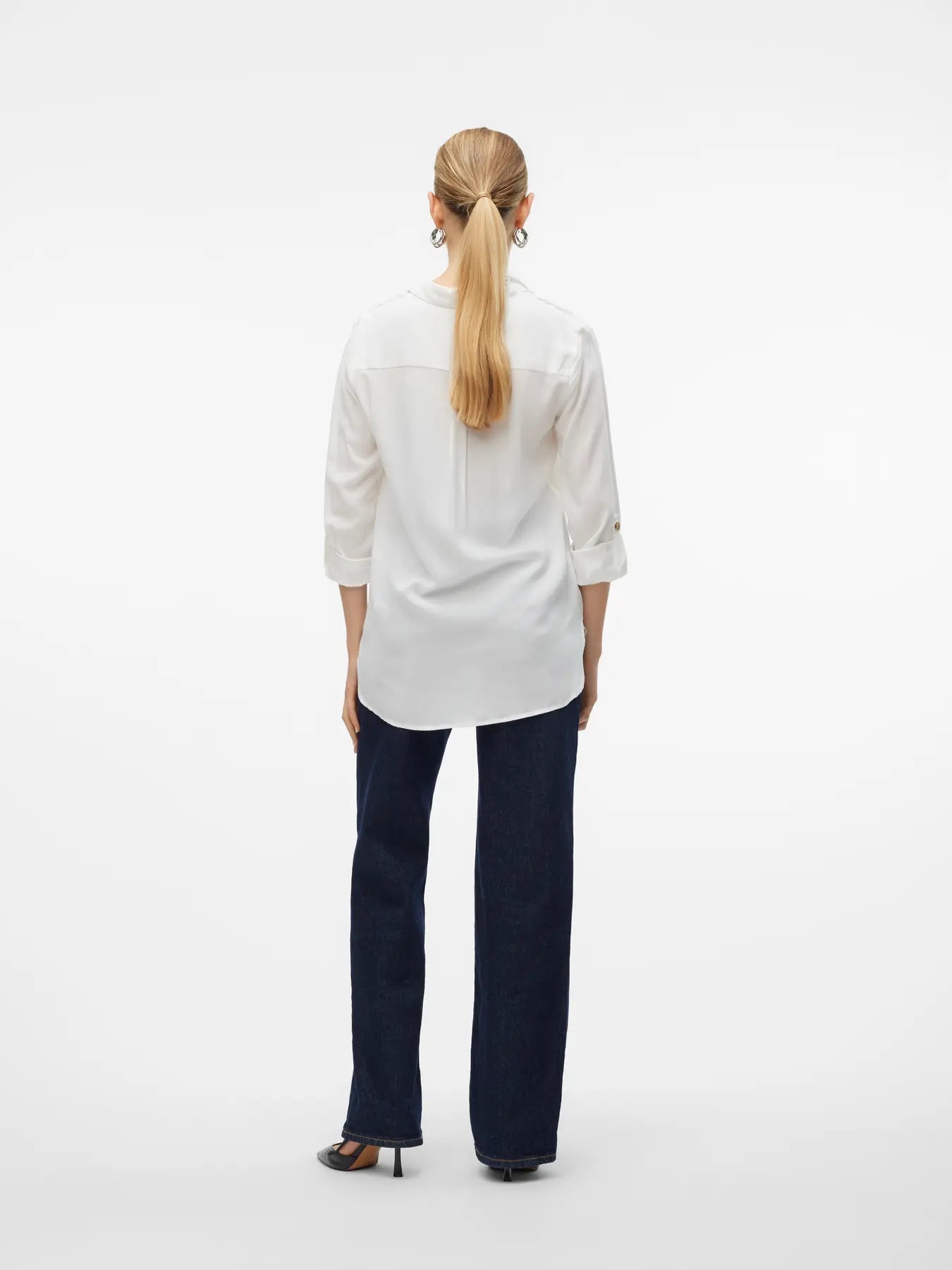 Bumpy White Shirt