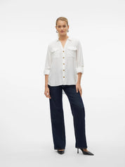 Bumpy White Shirt