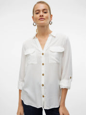 Bumpy White Shirt