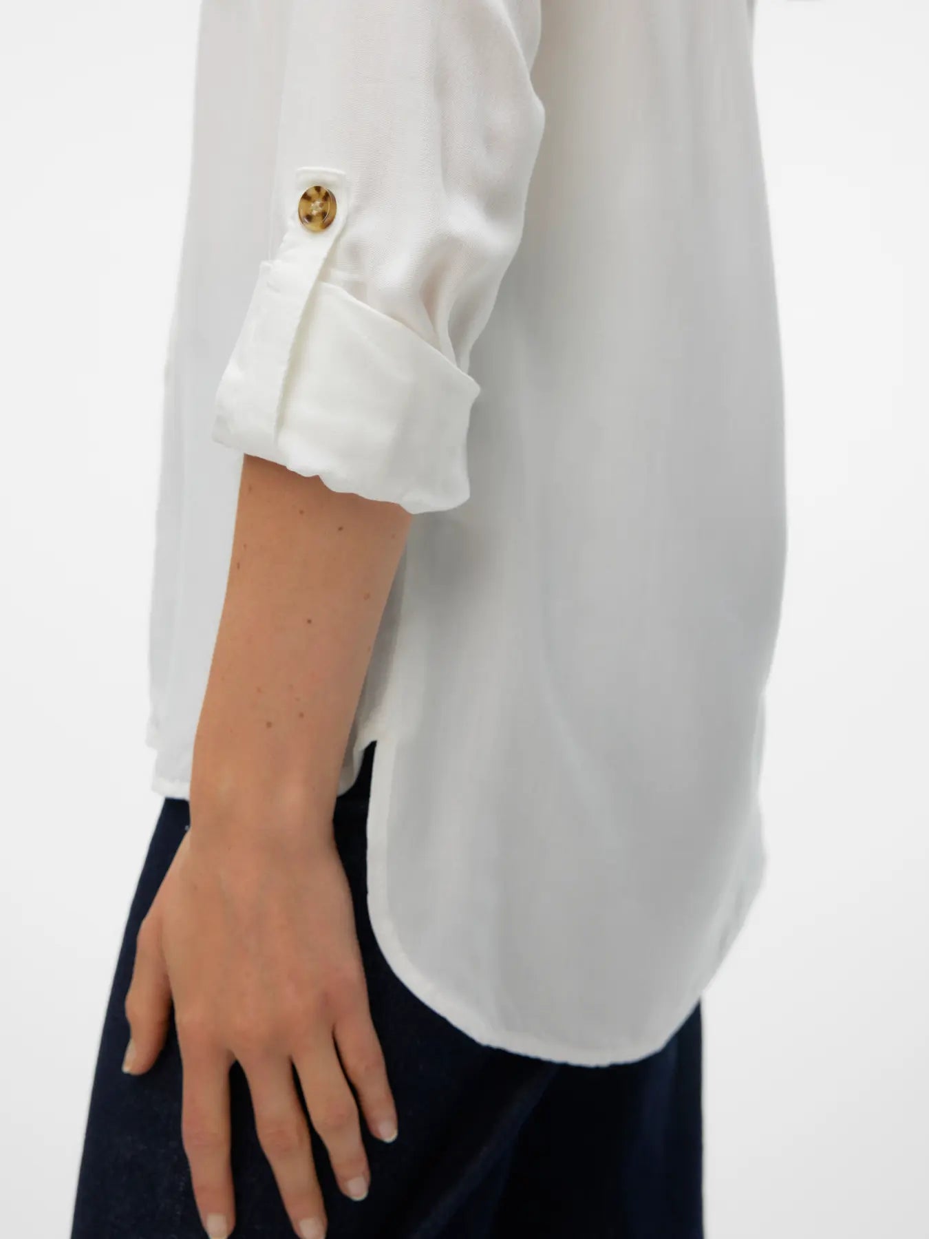 Bumpy White Shirt