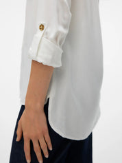 Bumpy White Shirt