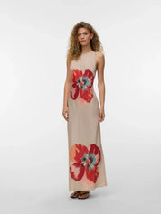 Reba Printed Ankle Length Dress
