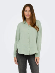 Theis Loose Shirt Green