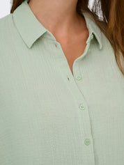 Theis Loose Shirt Green
