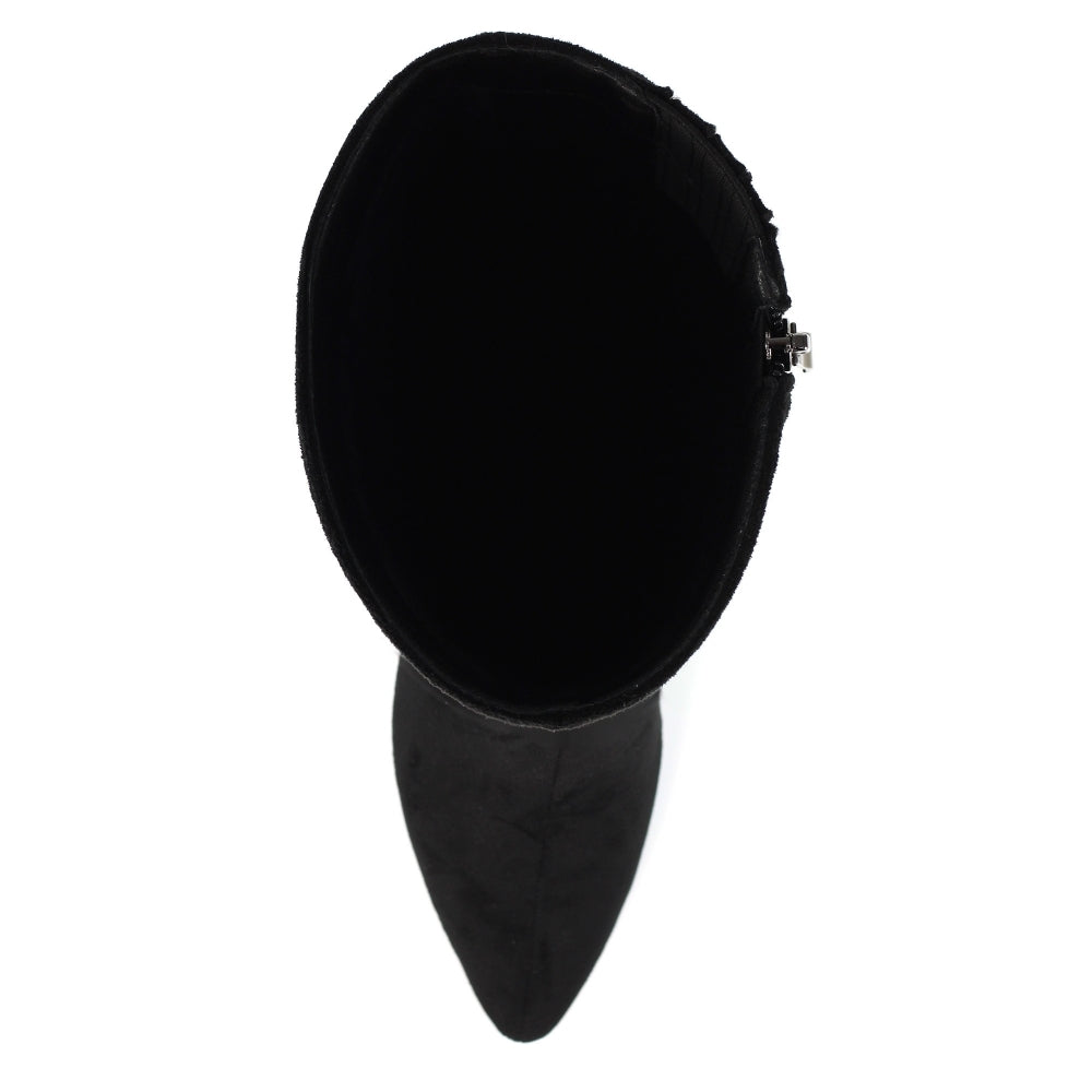 Witham Black Long Boot