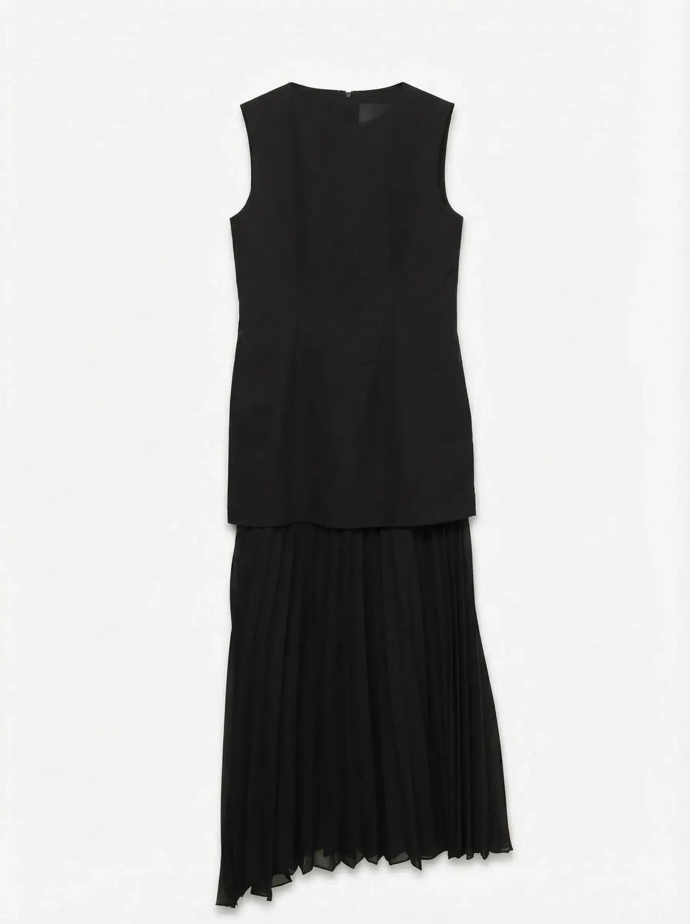 Fiva Pleated Maxi Dress