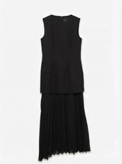 Fiva Pleated Maxi Dress