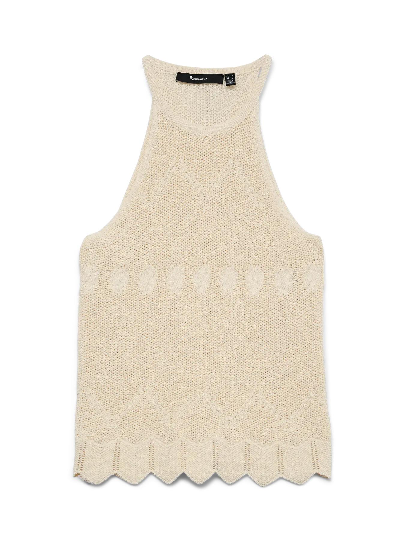Seashell Racer Style Knit Top - 2 colours
