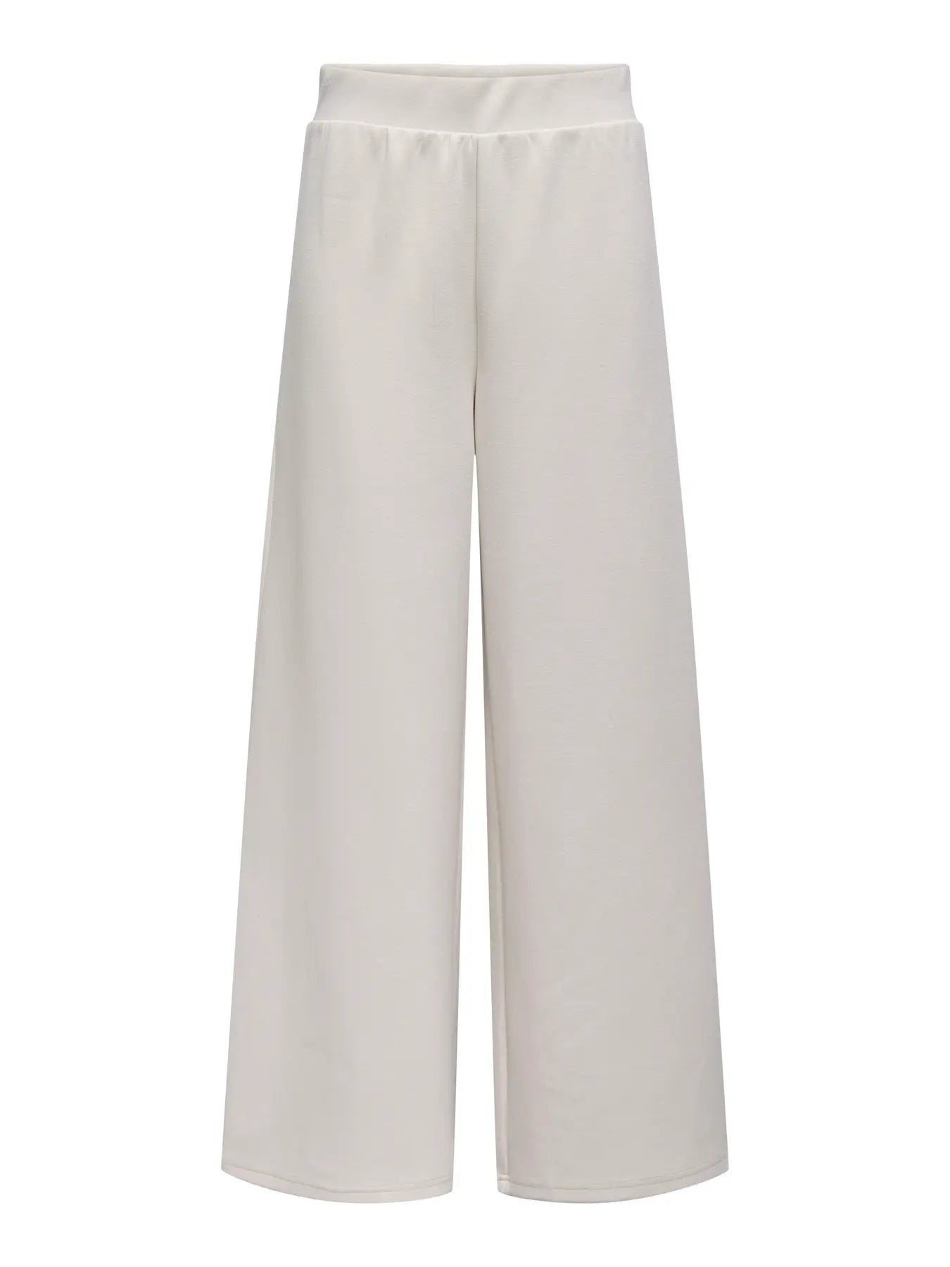 Lounge Cream Wide Leg Sweat Pants